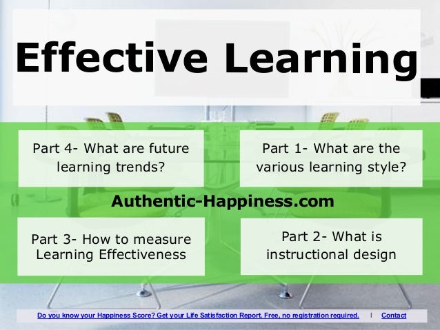 Learning Is An Effective Learner