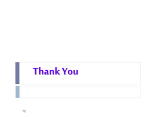 Thank You
12
 