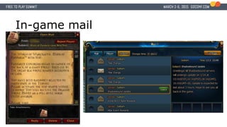 In-game mail
 