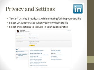 Effectively using LinkedIn | PDF