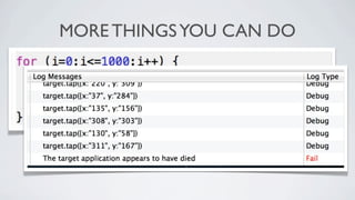 MORE THINGS YOU CAN DO
 