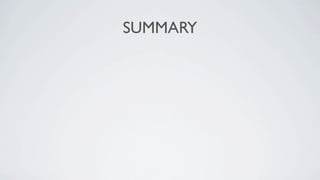 SUMMARY
 