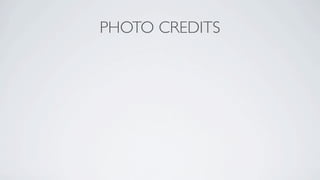 PHOTO CREDITS
 