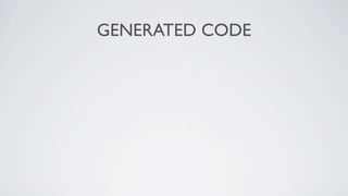 GENERATED CODE
 