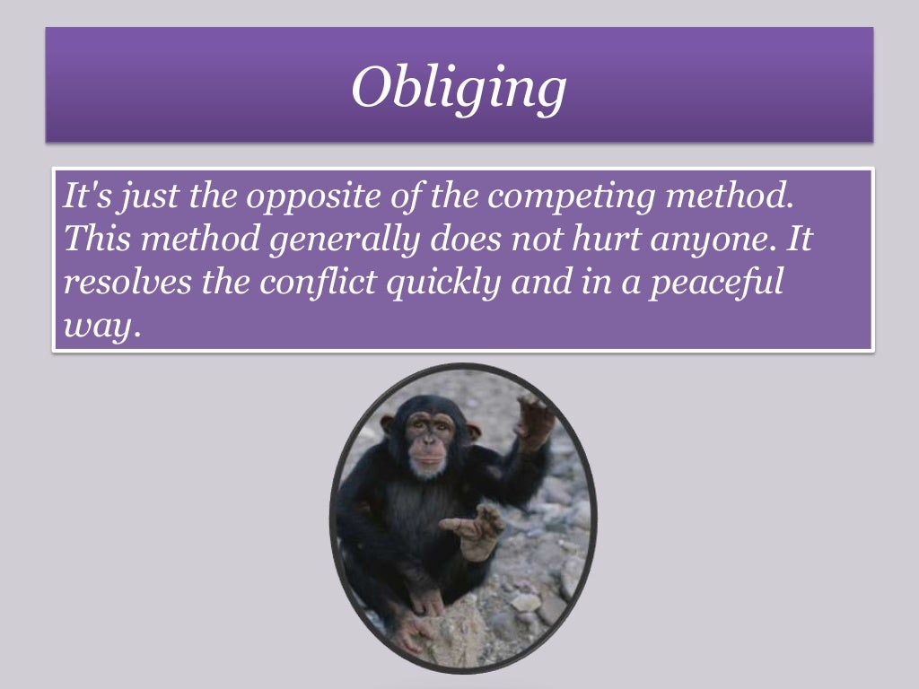 Effective Methods Of Conflict Resolution