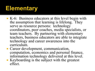 Effective methods of teaching business education | PPTX