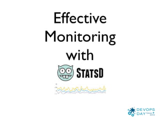Effective
Monitoring
with

 