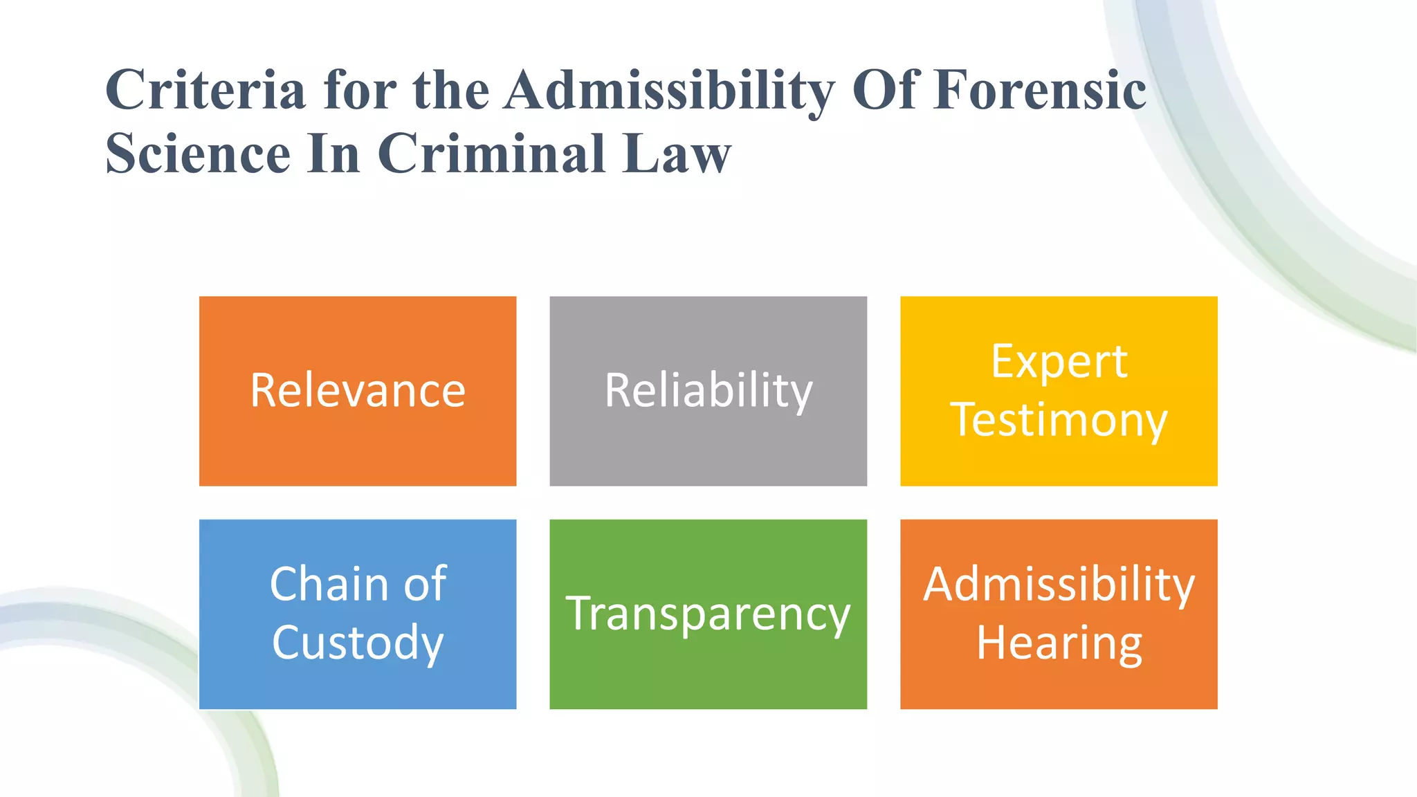 Effectiveness of Forensic Science in Criminal Law An Analysis.pptx