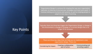 Keys Approach Effectiveness Through Strategy And Organizational Design | PDF