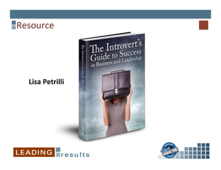 Resource	
  
Lisa	
  Petrilli	
  	
  
 
