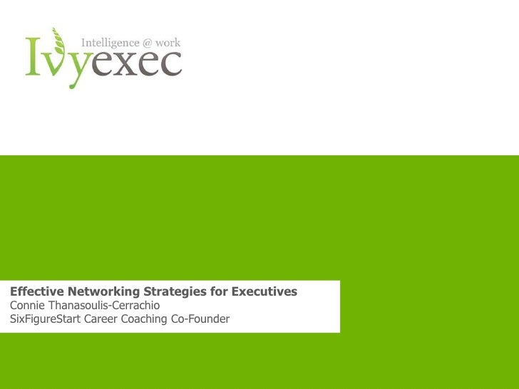 strategies for networking