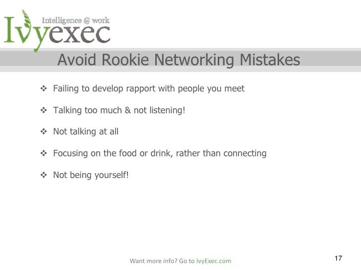 strategies for networking