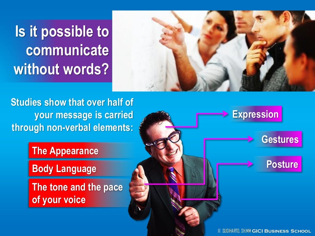 Effective non verbal communication in the business communication