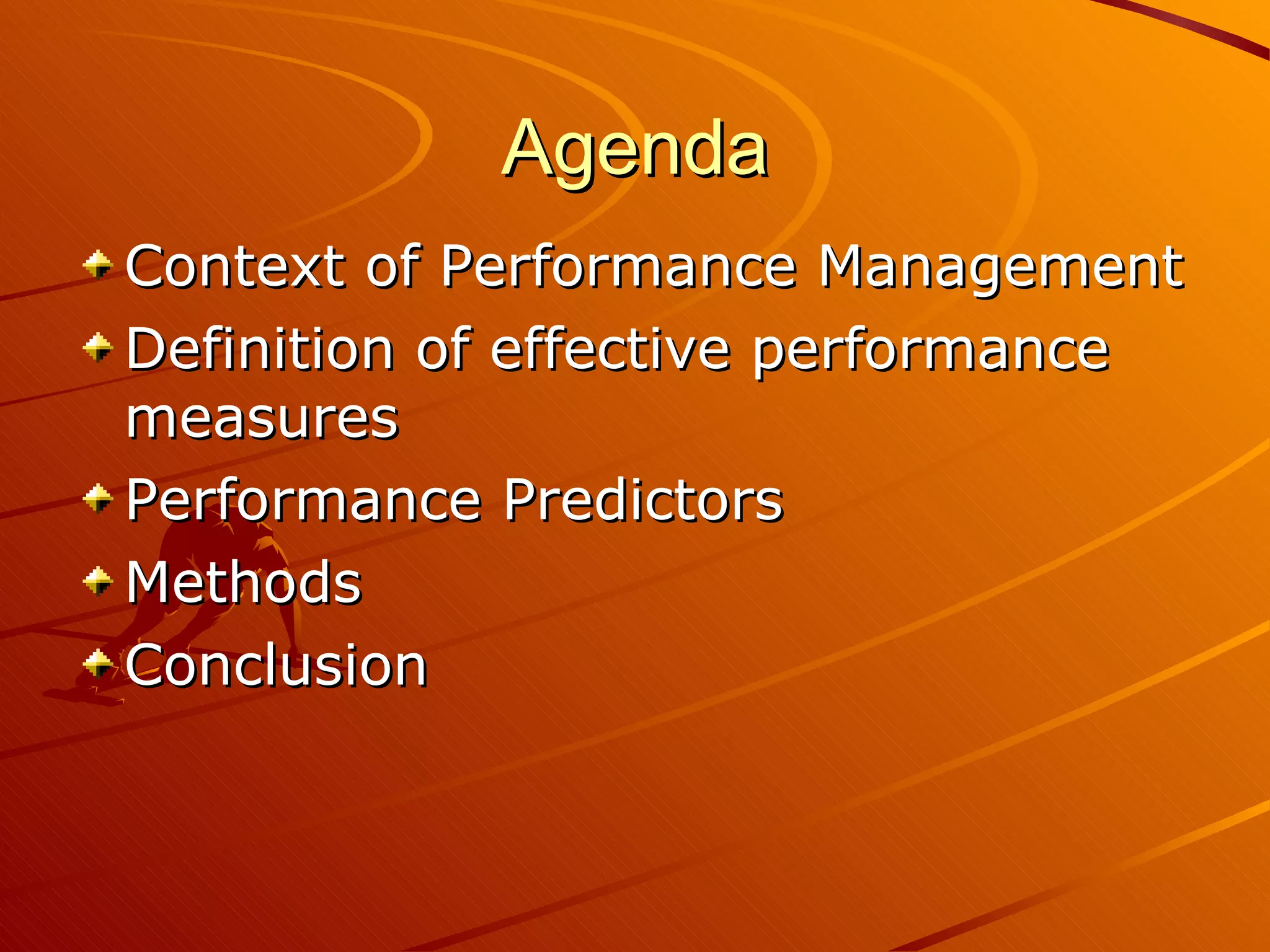 Effective performance measures ppt