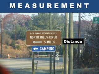 MEASUREMENT
Distance