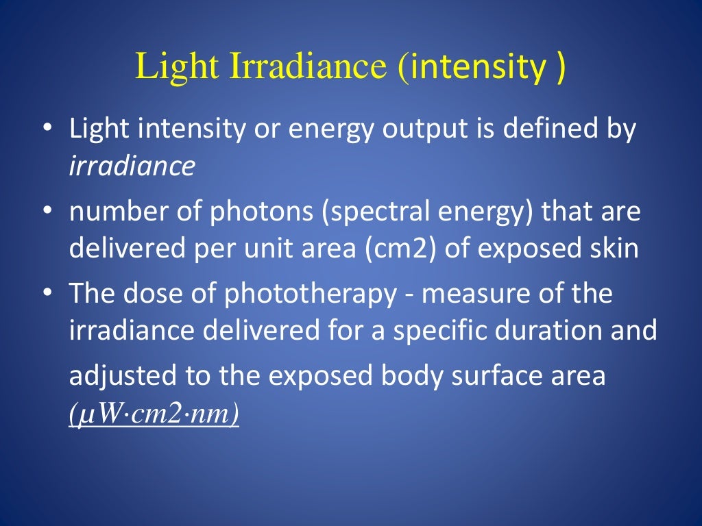 Effective phototherapy for neonatal jaundice