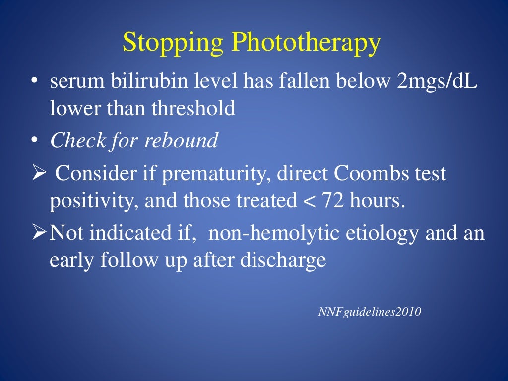 Effective phototherapy for neonatal jaundice