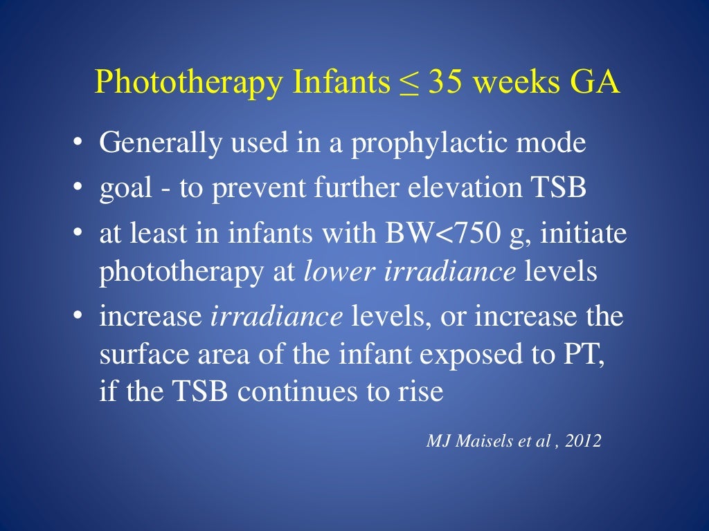 Effective phototherapy for neonatal jaundice