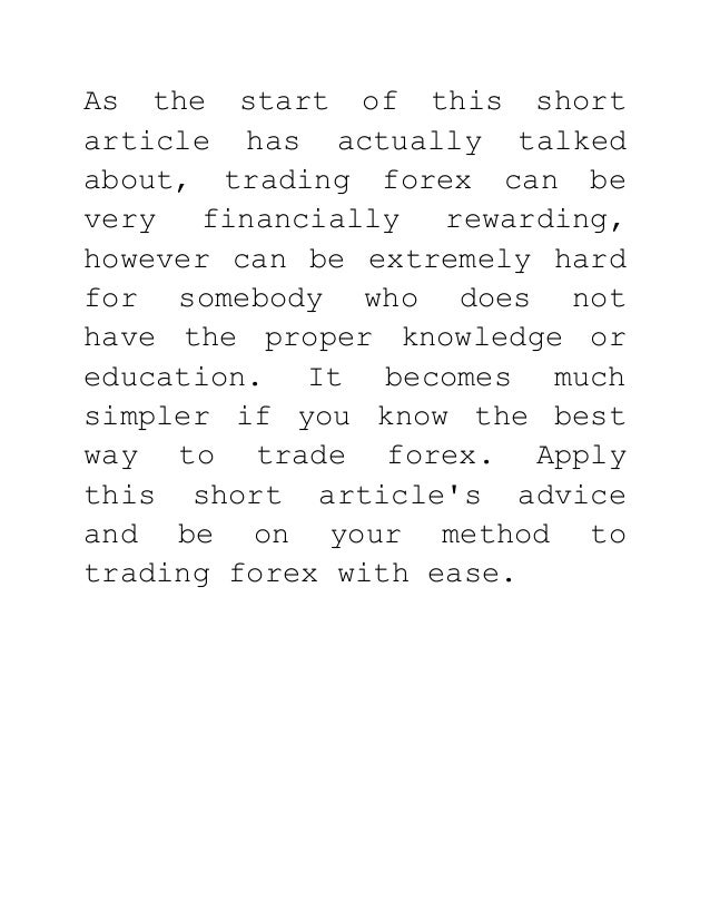 Is forex trading very hard for newbies