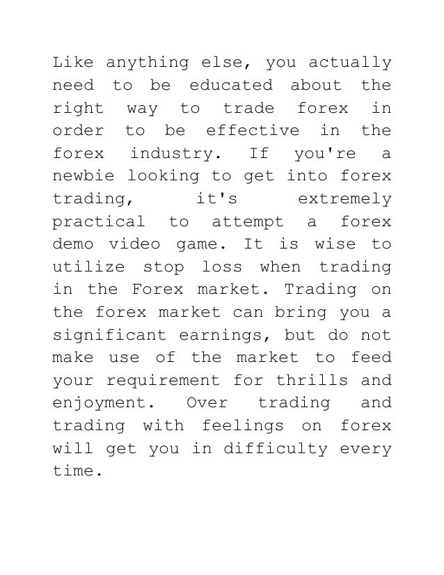 Is forex trading very hard for newbies