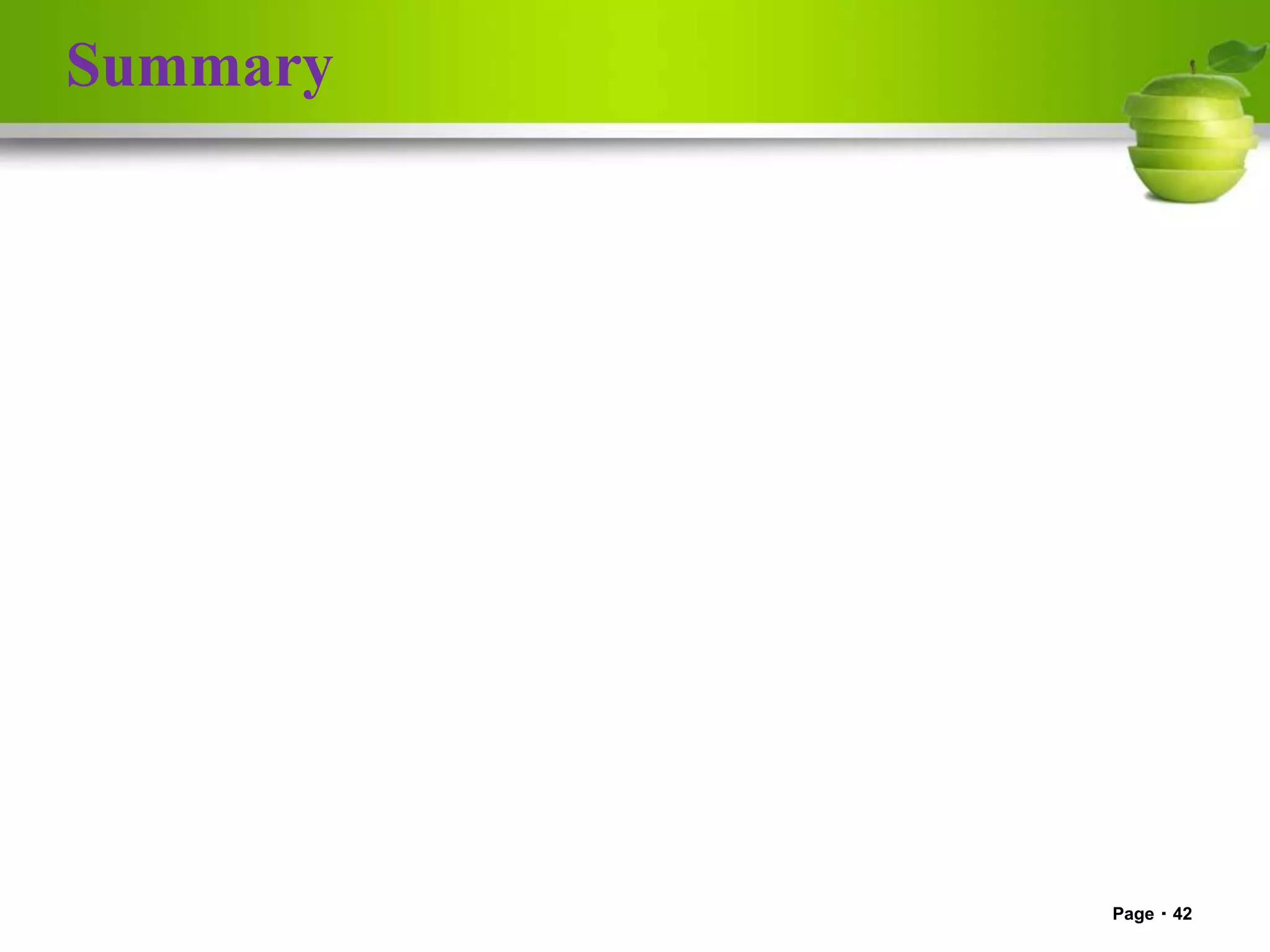 Summary
Page 42
 