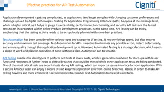 Effective practices for API Test Automation | PPT