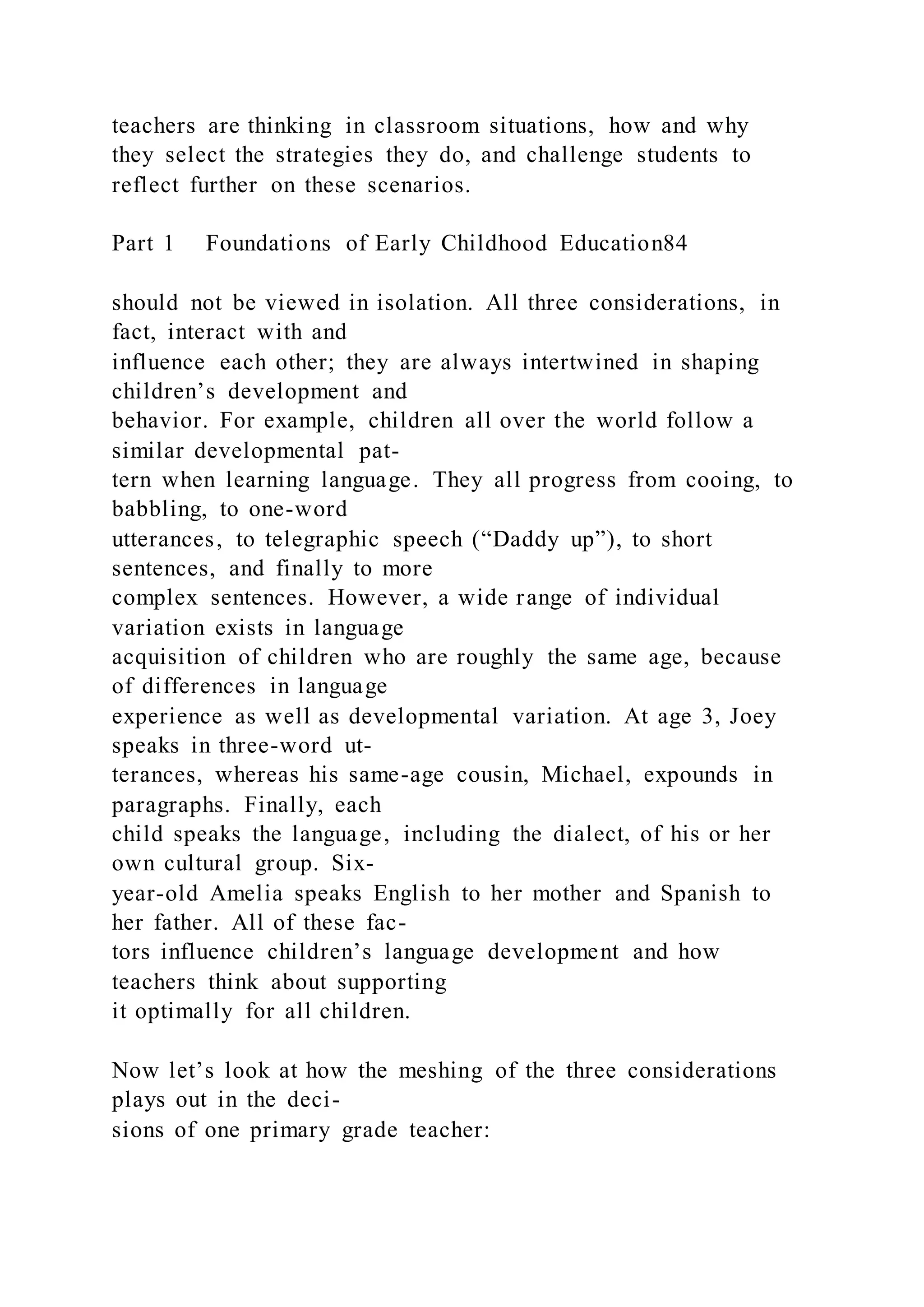 Effective Practices in Early Childhood EducationBui | PDF