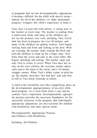 Effective Practices in Early Childhood EducationBui | DOCX