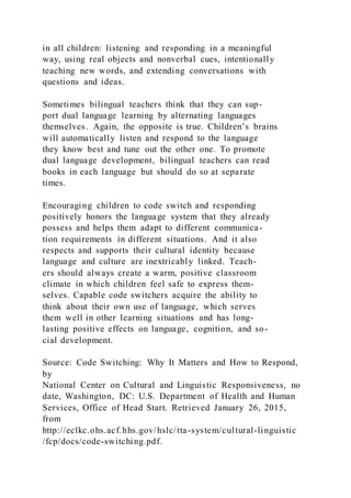 Effective Practices in Early Childhood EducationBui | DOCX