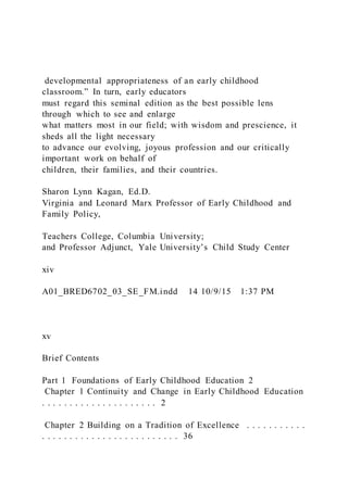 Effective Practices in Early Childhood EducationBui | DOCX