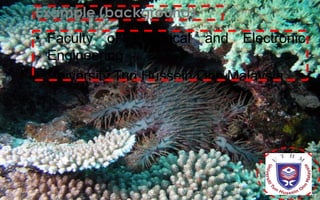 JEC, FKEE • afandia@uthm.edu.my© Effective Presentation • 16 May 2014
• Faculty of Electrical and Electronic
Engineering
• University Tun Hussein Onn Malaysia
Example (background)
16
 