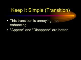 Keep It Simple (Animation)2 mSimple & to the point