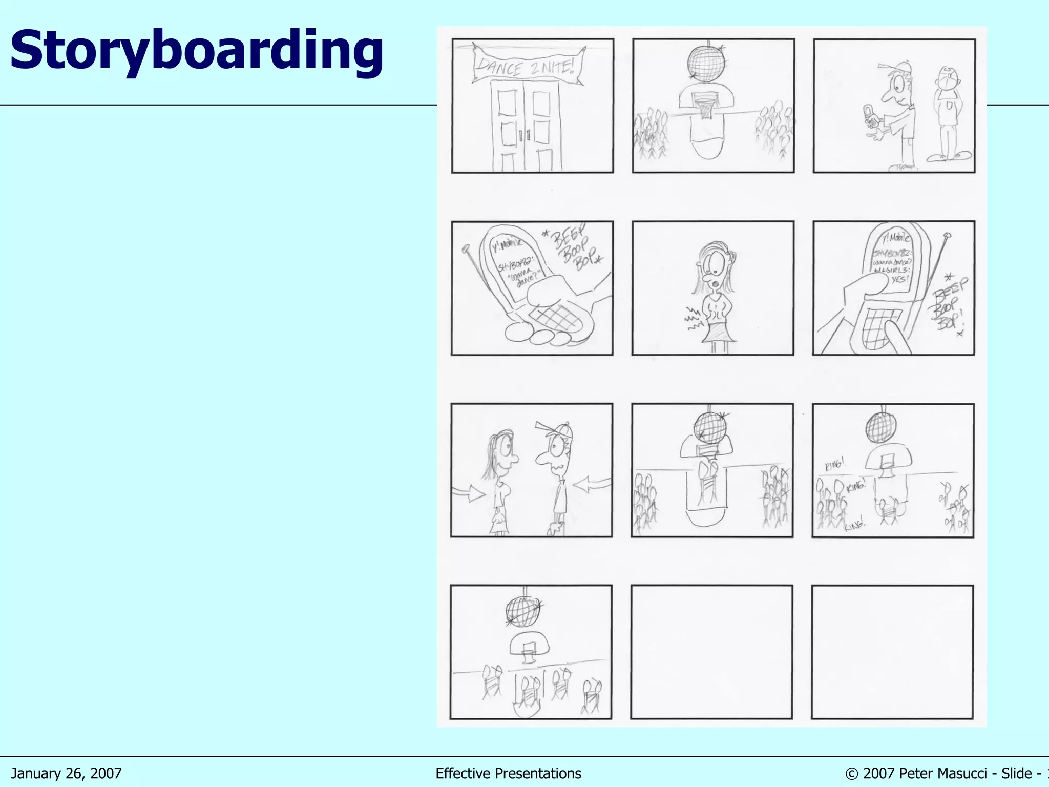 Storyboarding 