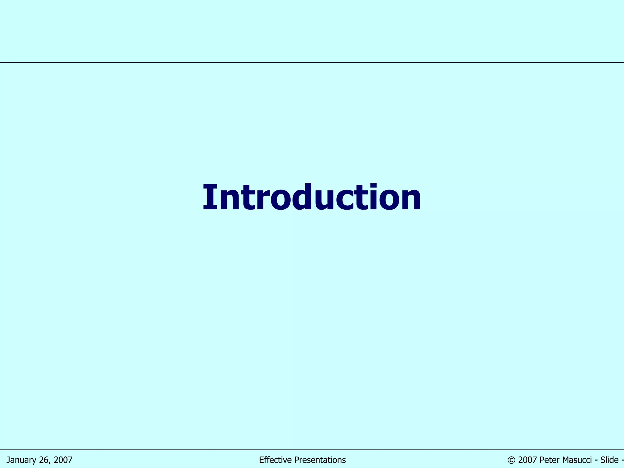 Introduction 