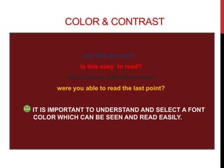 Effective presentation skill | PPT