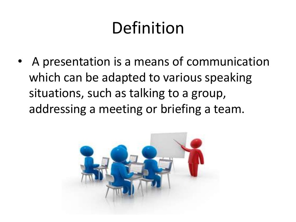 communication and presentation skills definition