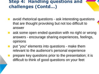 Effective presentation skills  A Lecture By Mr Allah Dad Khan