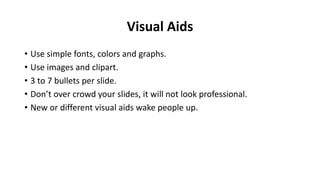Effective presentation skills | PPTX