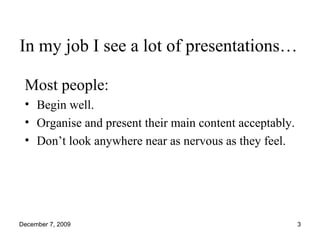 Effective Presentation Skills Slides