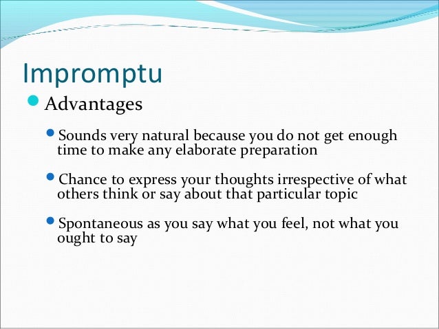 Effective Presentation Strategies