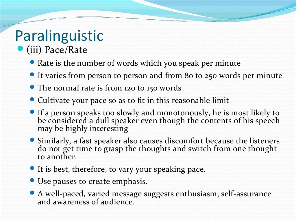 Effective Presentation Strategies