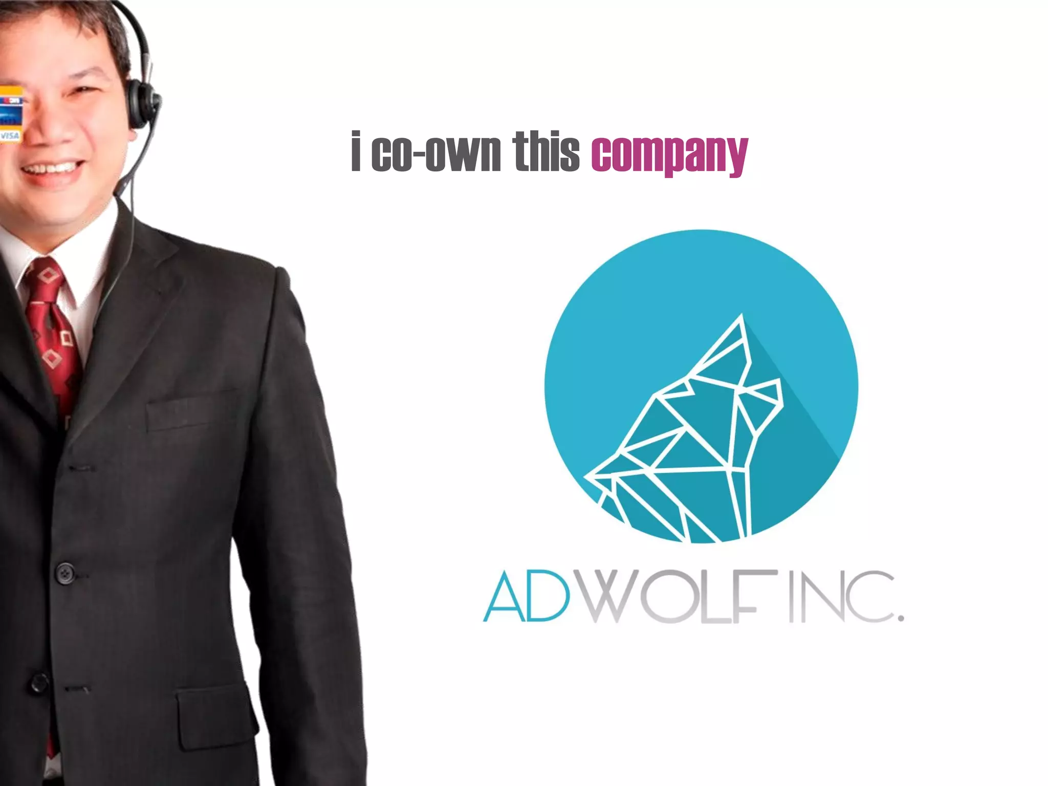 i co-own this company
 