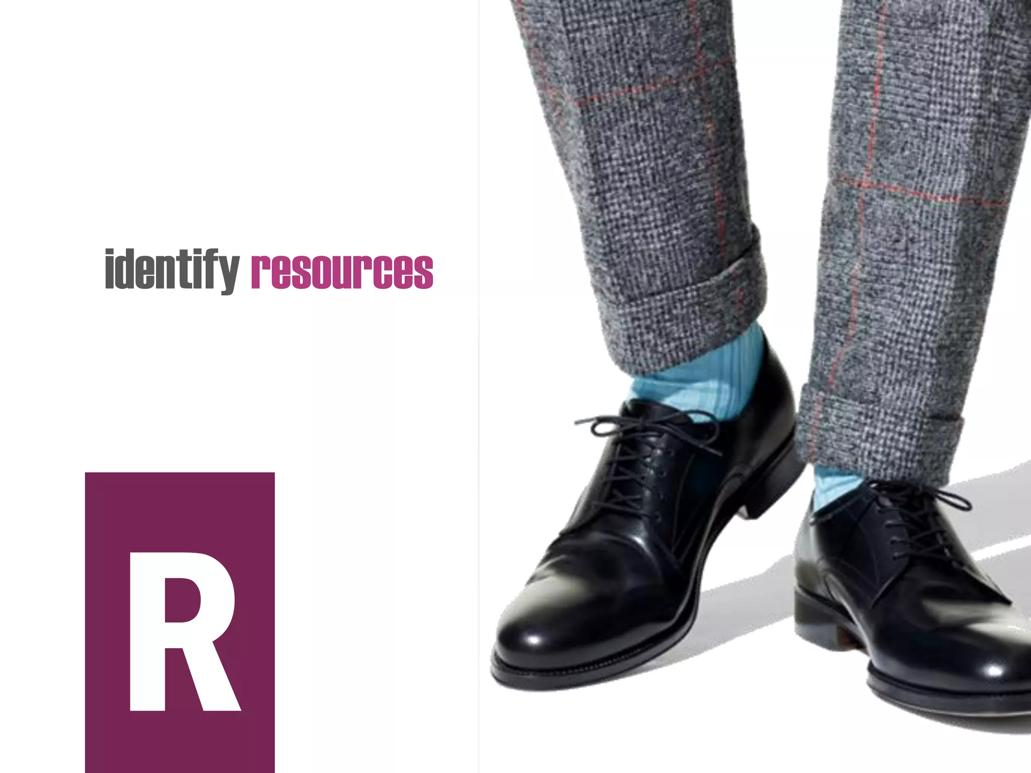 identify resources
R
 