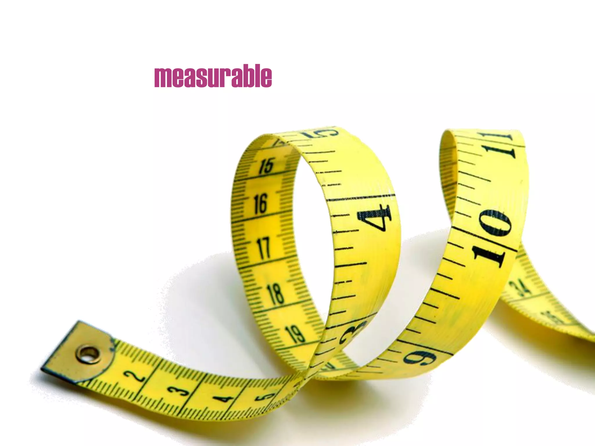 measurable
 