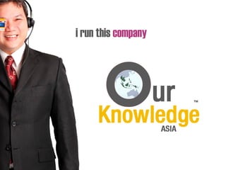 i run this company
 