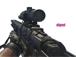 aligned
 