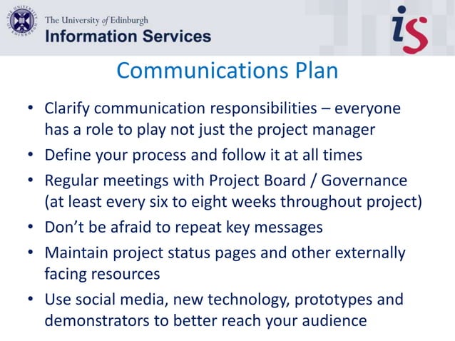 Effective Project Communication | PPTX | Email | Internet
