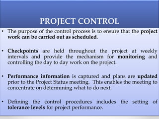 Project Management - principles, practice and process | PPTX