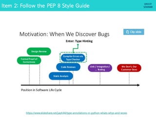 Effective Python | PPT | Free Download