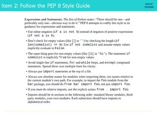 Effective Python | PPT
